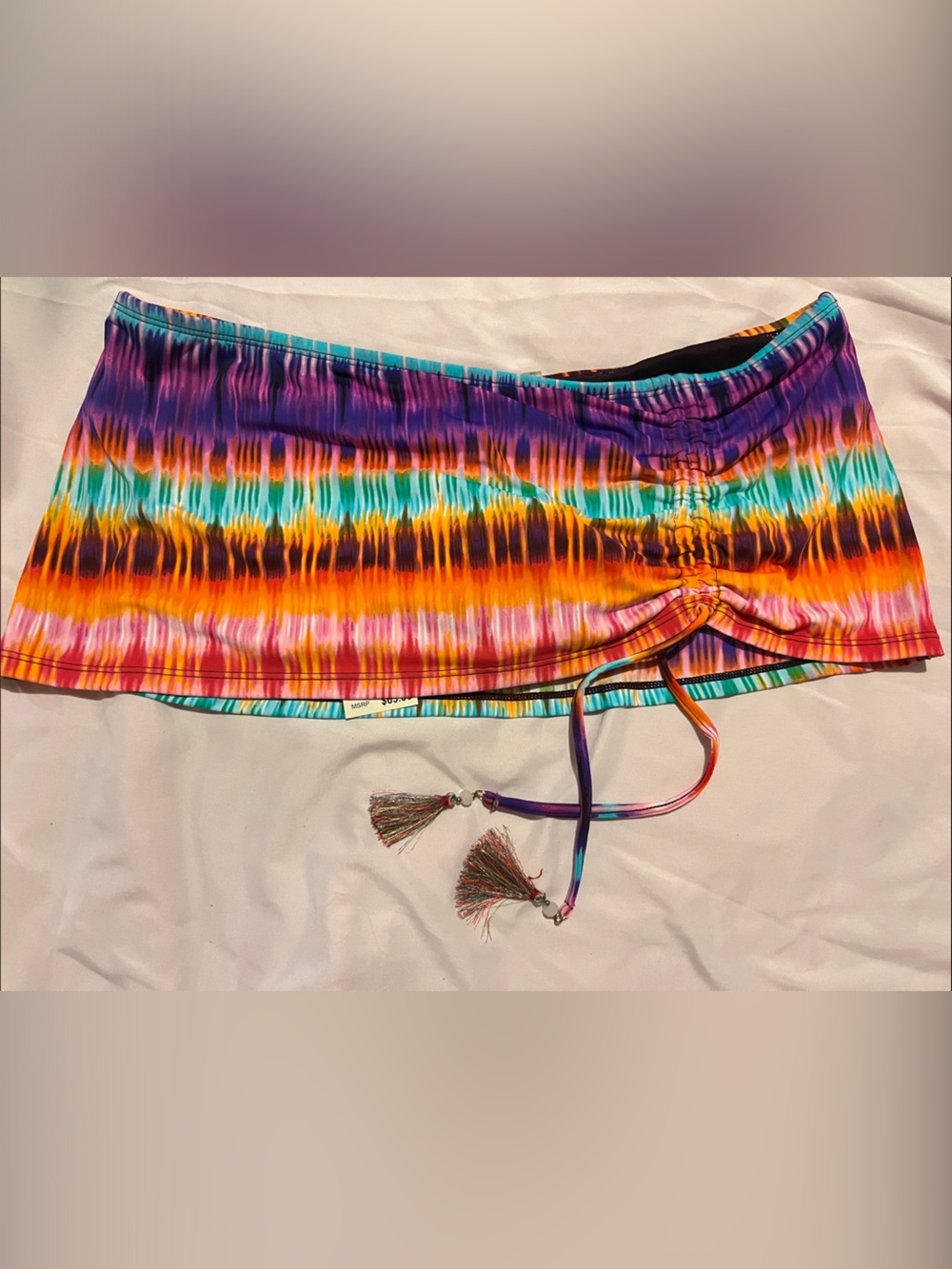 New Swimsuit BOTTOM with Tassel Ties.NWT .sz12 BLEU ROd Beattie
